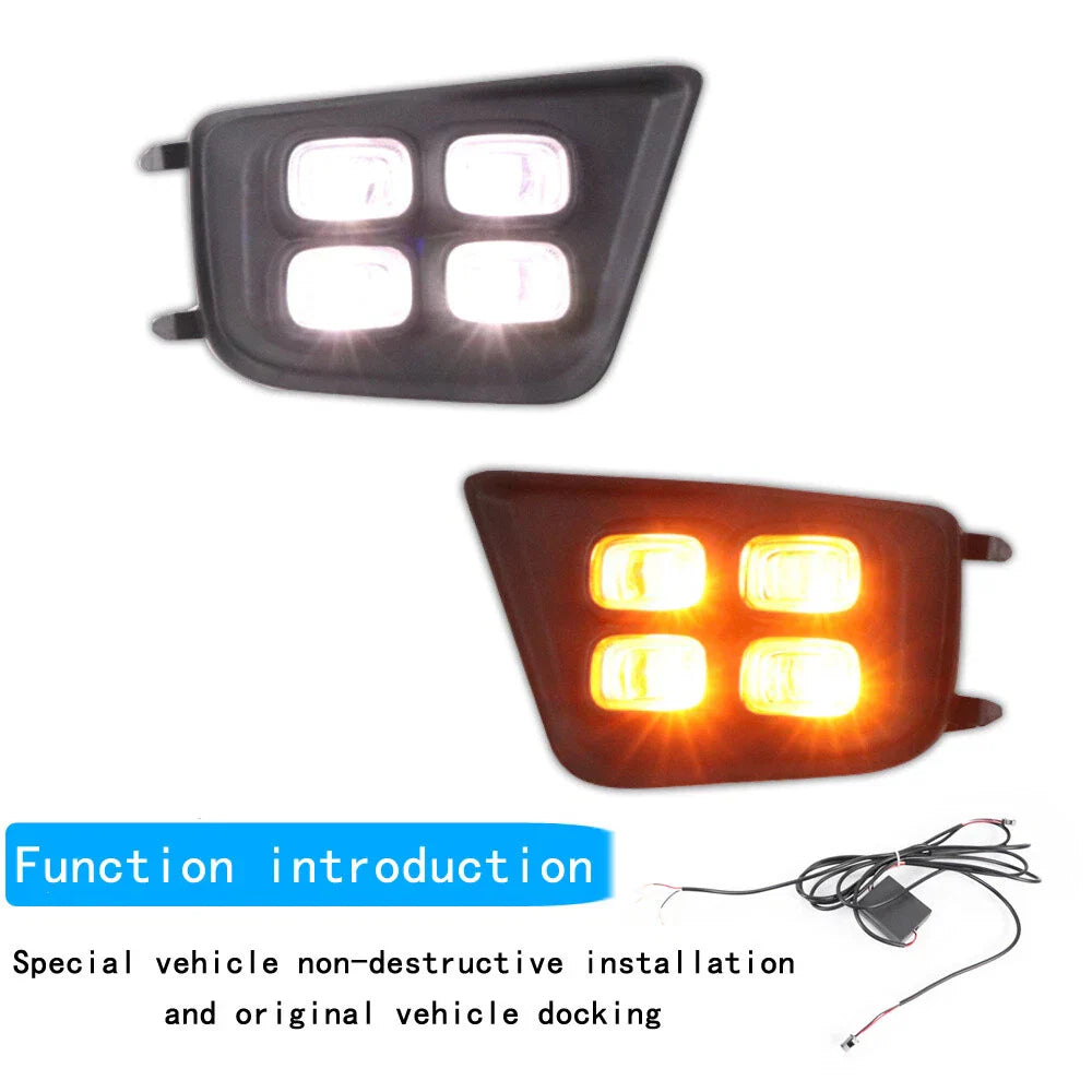 LED Daytime Running Lights  Front for Toyota Tacoma (2012-2015)