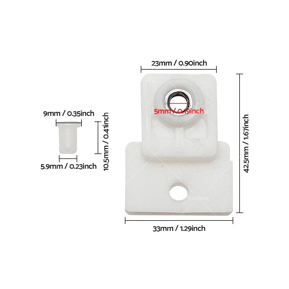 Door Window Glass Track Clip  for Isuzu D-Max Holden Colorado Rodeo (02-19)