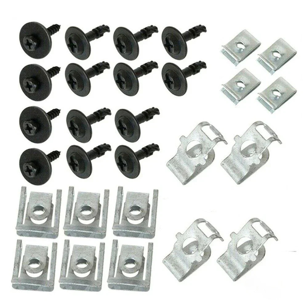 28PCS Undertray Clips Fitting Kit for A4 B8 A5 8T (2008–2016)