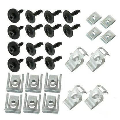 28PCS Undertray Clips Fitting Kit for A4 B8 A5 8T (2008–2016)