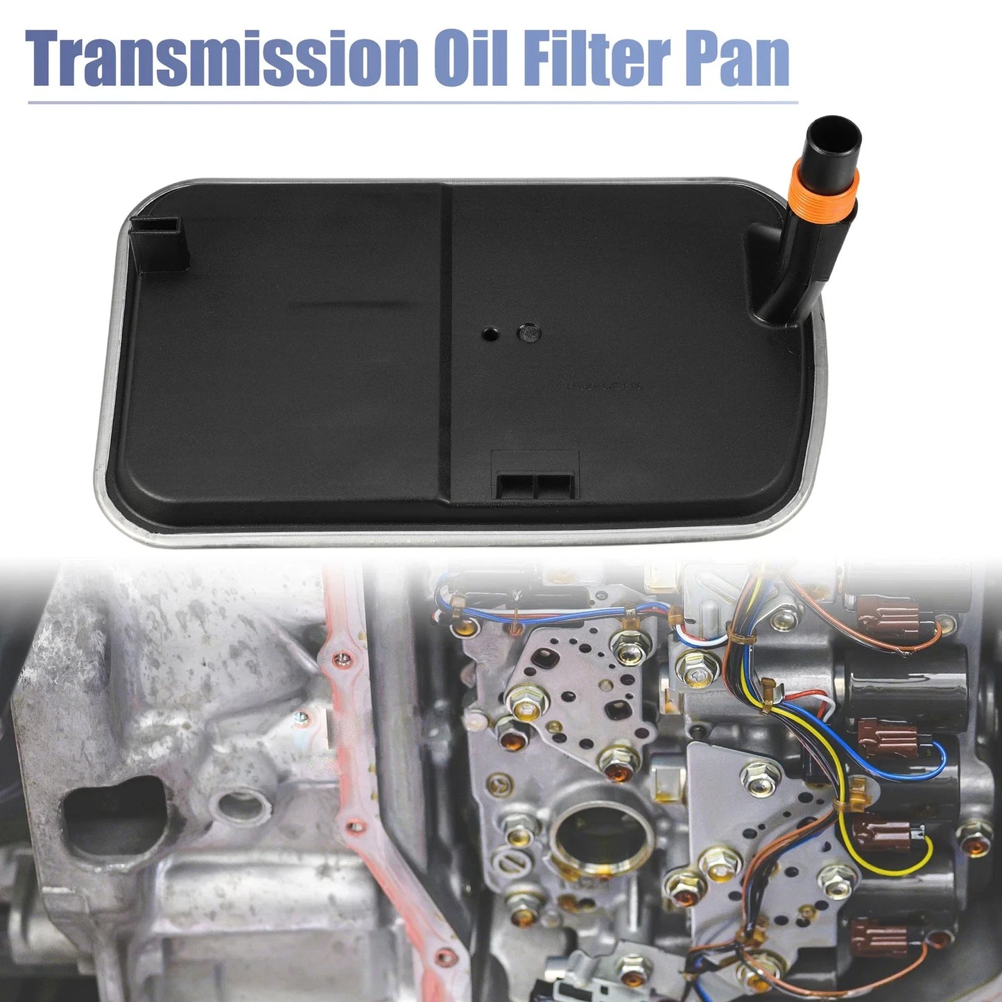 Transmission Oil Fluid Filter Pan Gasket Kit for BMW 325i 330i (2001-2005)