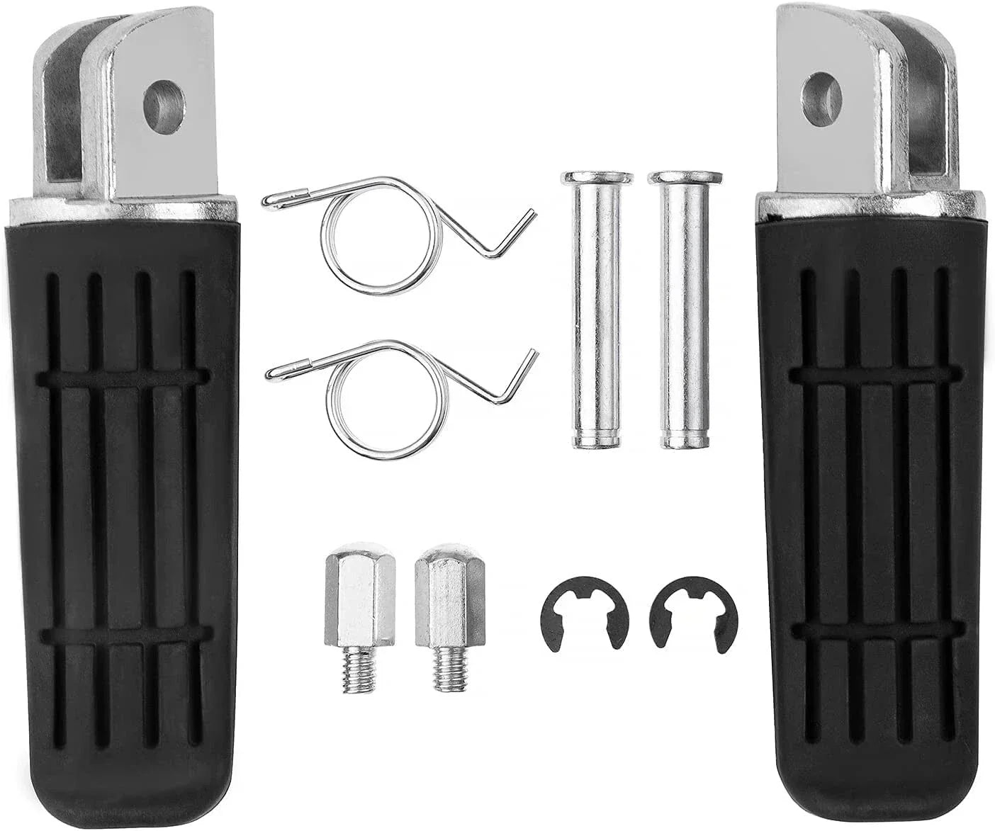 Front Foot Pegs Footrests for Yamaha XJ900S FJR1300 FZ1 FZ6 FZ6R YZF1000