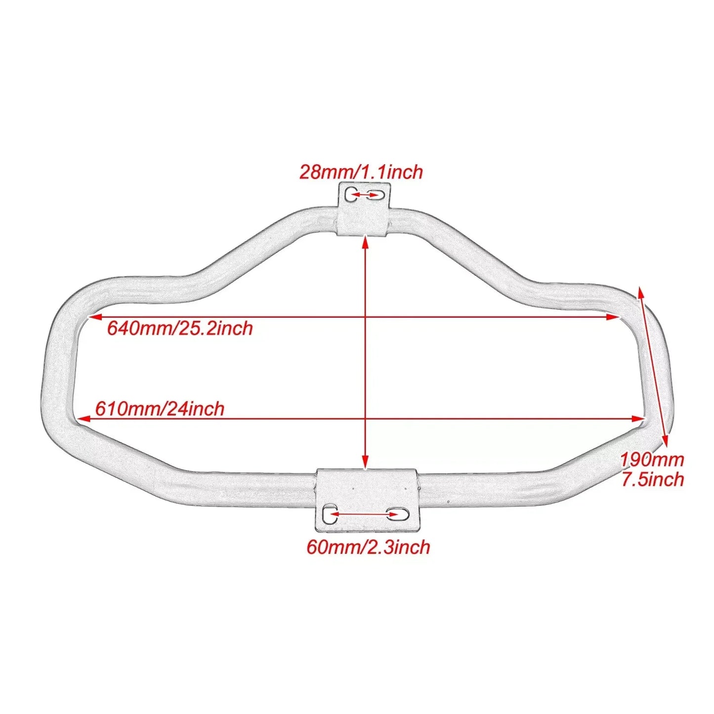 Highway Guard Crash Bar for Harley Sportster 883 1200 (2004-2023)