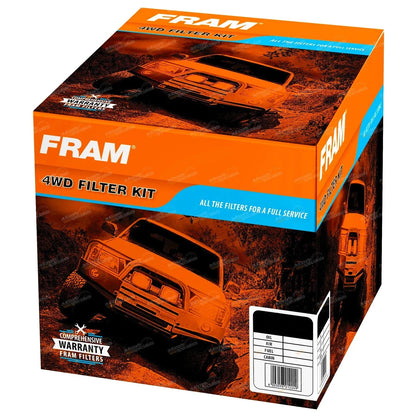 Air Oil Fuel Filter Service Kit for Toyota HDJ78 HDJ79 Diesel (1990–2007)