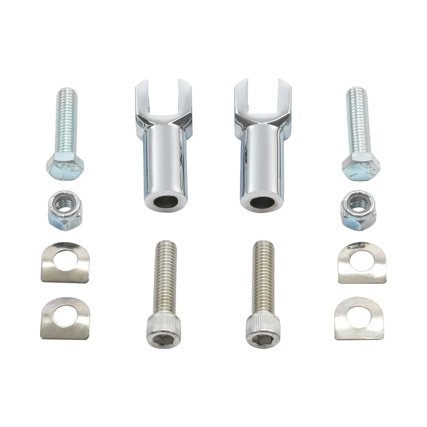 Passenger Foot Peg Support Mount Holder Clevis Kit for Harley Softail (2000-2006)