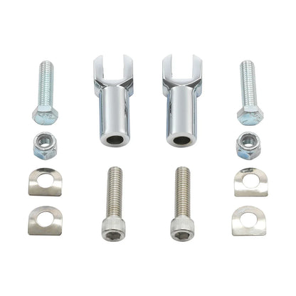 Passenger Foot Peg Support Mount Holder Clevis Kit for Harley Softail (2000-2006)