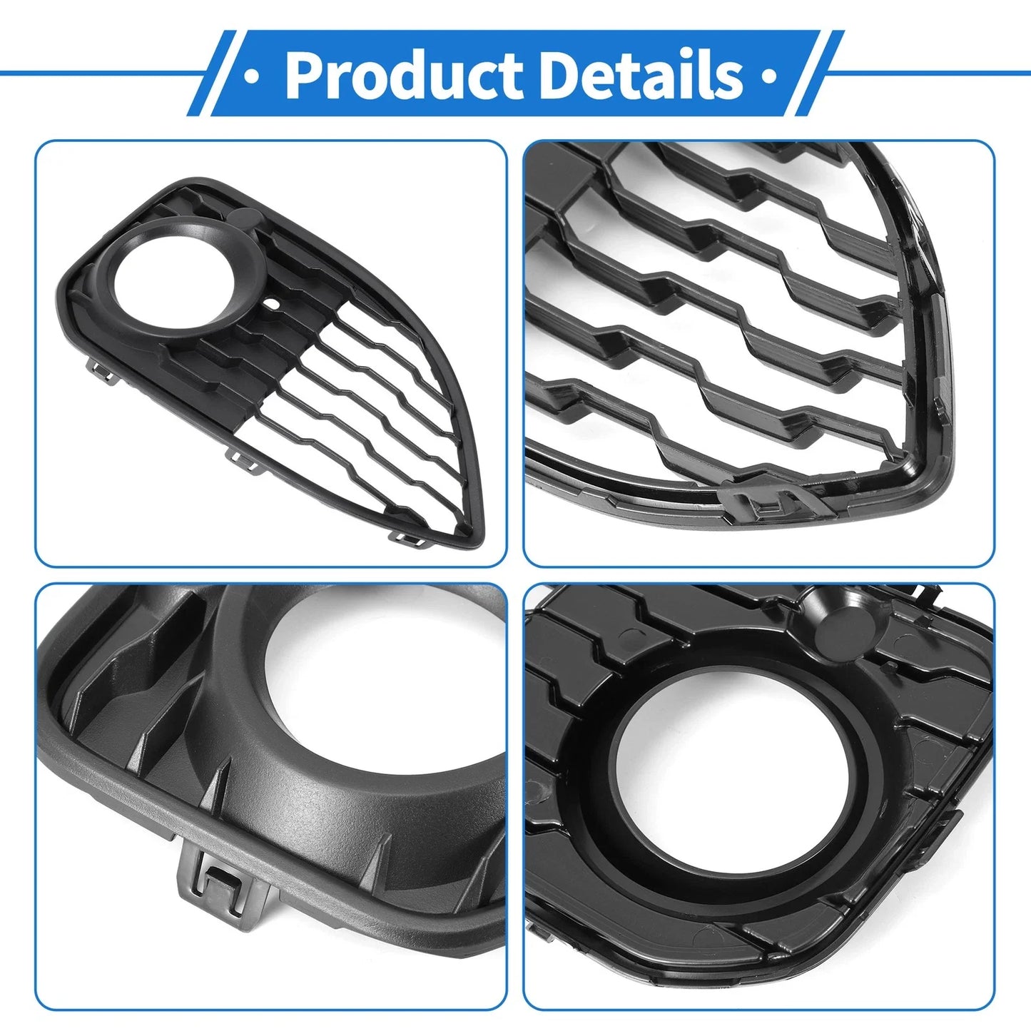 Front Left & Right Fog Light Grill for BMW 1 Series F20