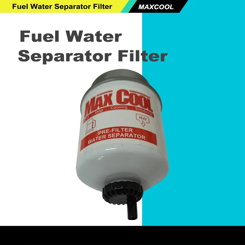 Maxcool Diesel Water Separator Fuel Filter Element 2 Micron for Various Models