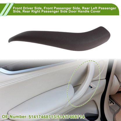 Door Panel Handle Pull Trim Cover for BMW X1 (2016 - 2022) Deep Brown
