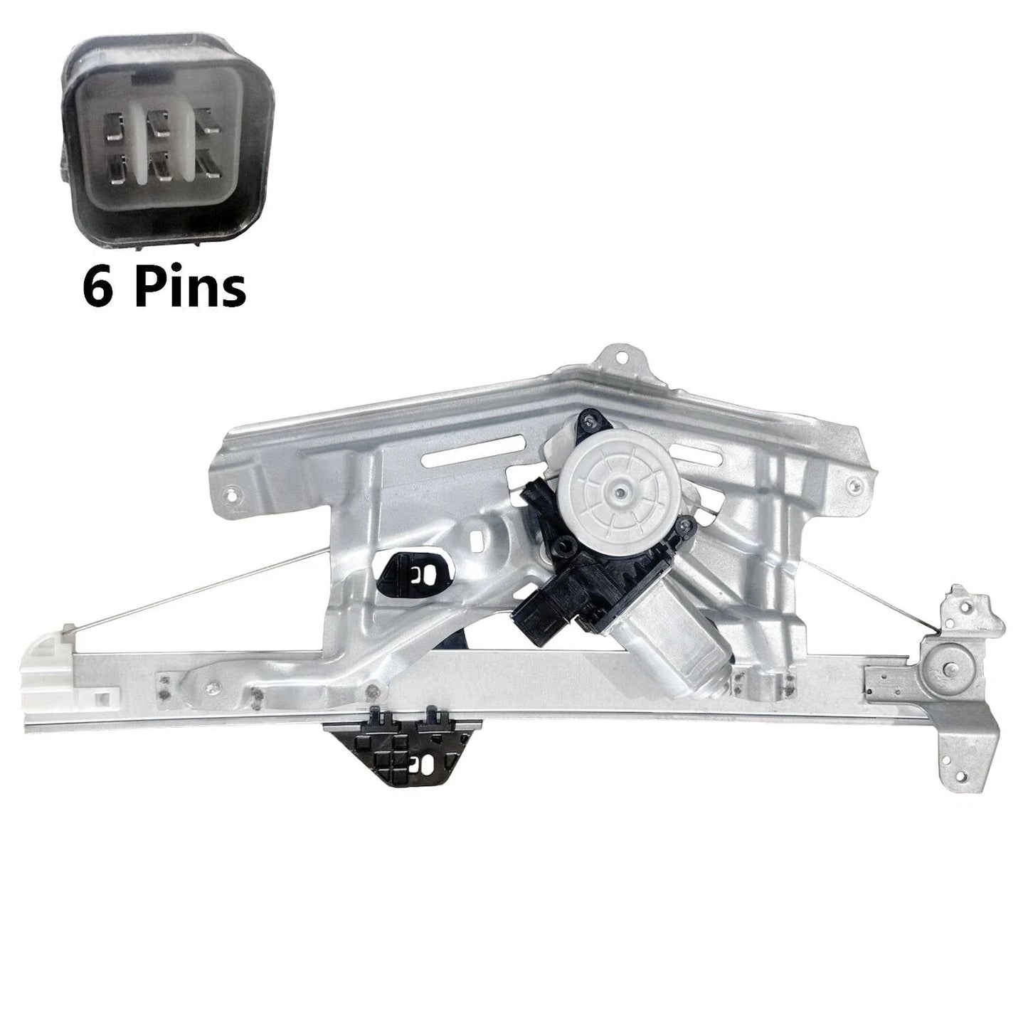 Front Right Window Regulator W/6 Pin Motor for Honda Civic (2006–2011)