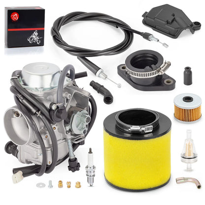 Carburetor W Fiter Intake Manifold for Honda Foreman 450 (1998–2004)