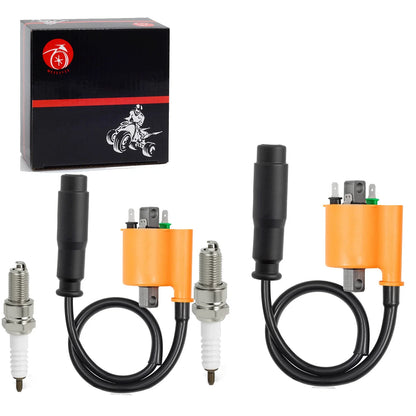 2x Ignition Coil Spark CAP for Kawasaki Brute Force 750 KVF750 (2008–2022)