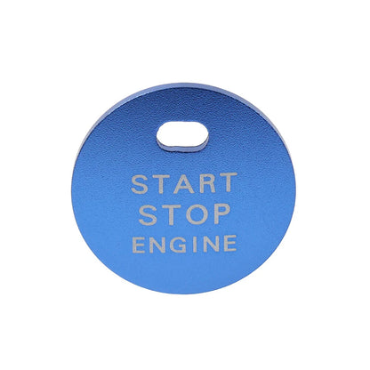 Blue Engine Start Push Button Cover Trim for Mazda 3 6 CX-5 (2003-2023)