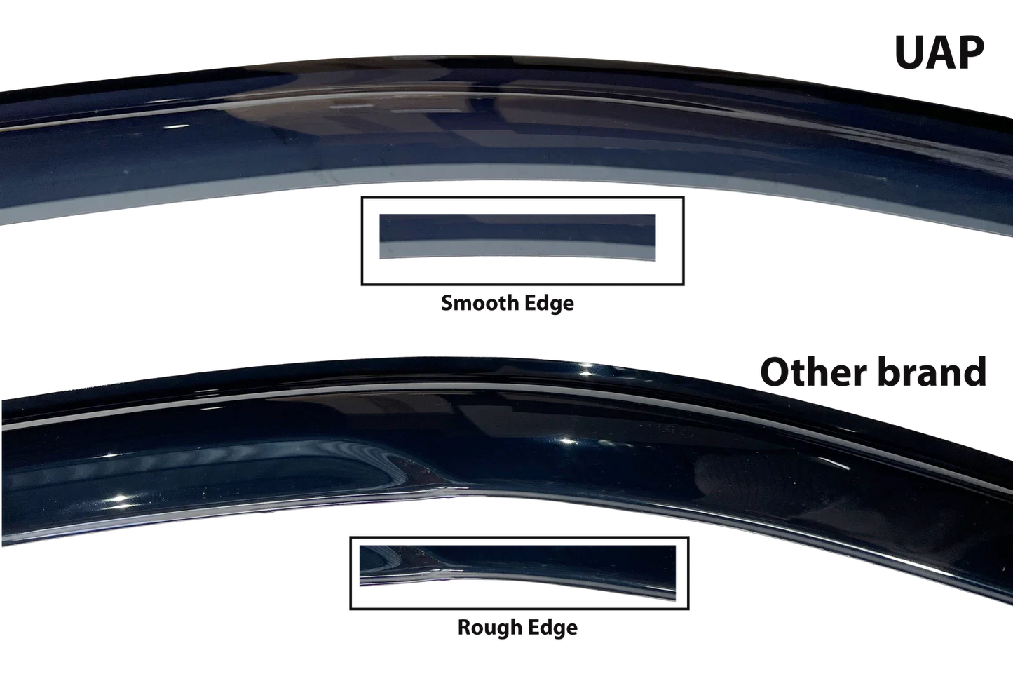 Weather shield Window visor for Ford Ranger (2011–2022)