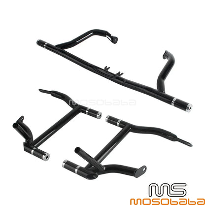 Saddlebag Guard Crash Bar for Harley Road King Police FLHP Road Glide ST (2008-2023)