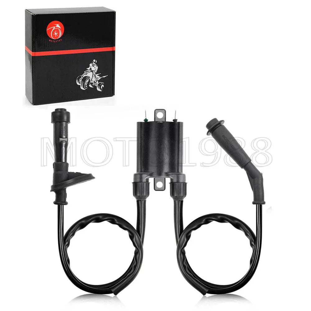 2 x Ignition Coil & Spark Plug Cap for Honda VT600C Shadow VLX (1998–2007)
