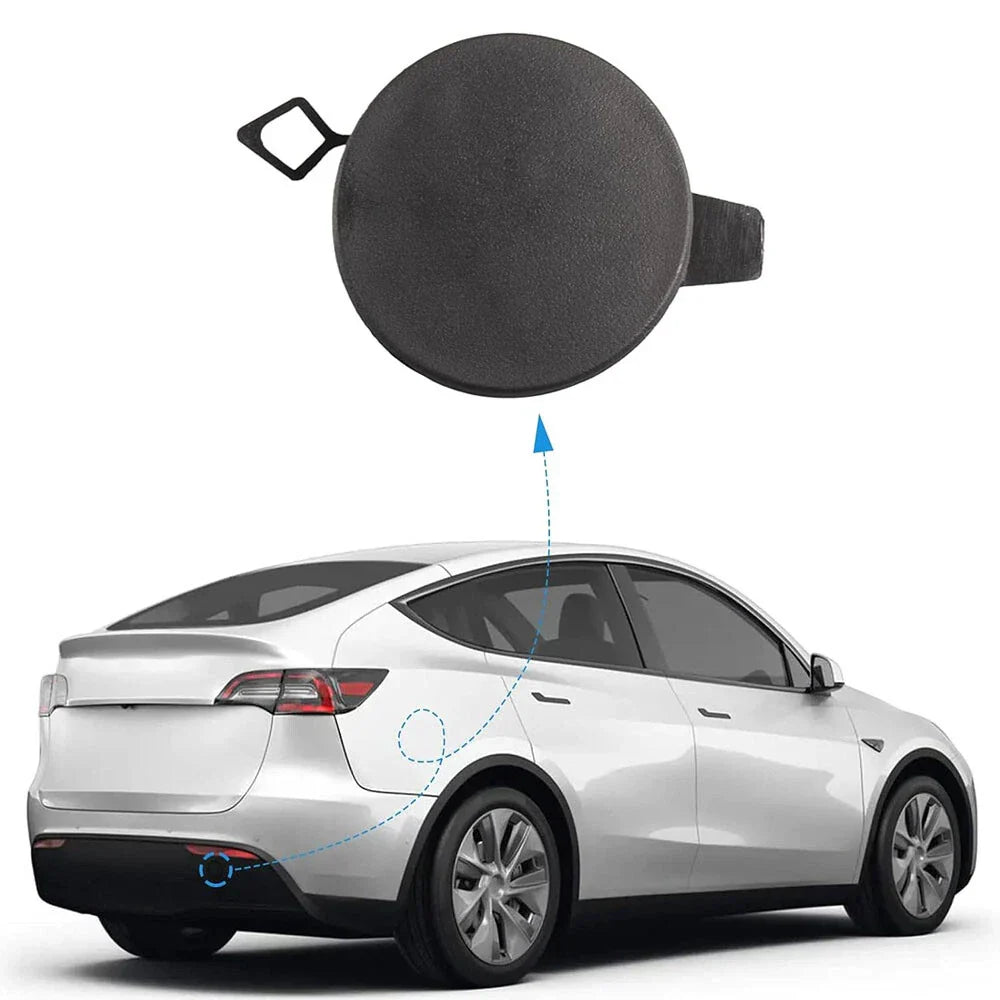 Rear Bumper Tow Hook Cap Cover for Tesla Model Y (2020-2022)