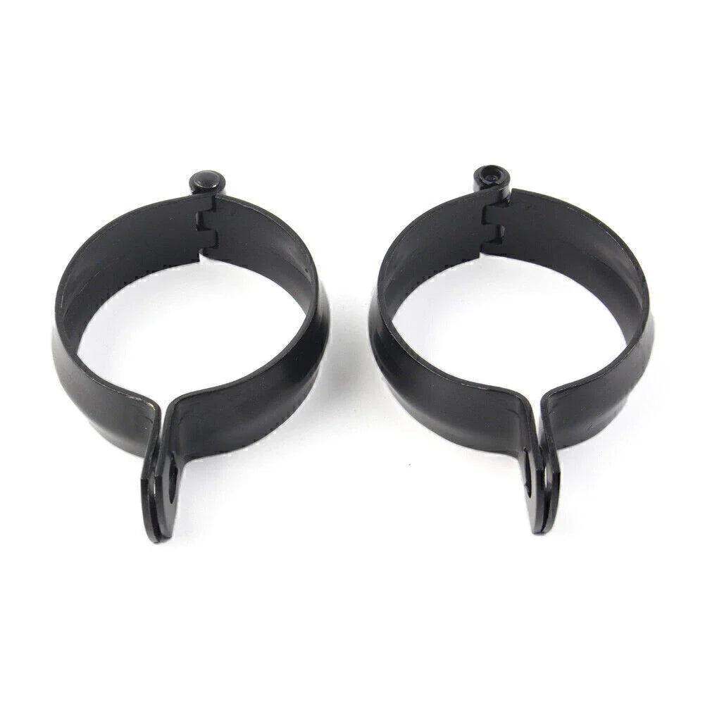 Metal Front Fork Clamp Turn Signal Light Mount Bracket for Motorcycle (N/A)