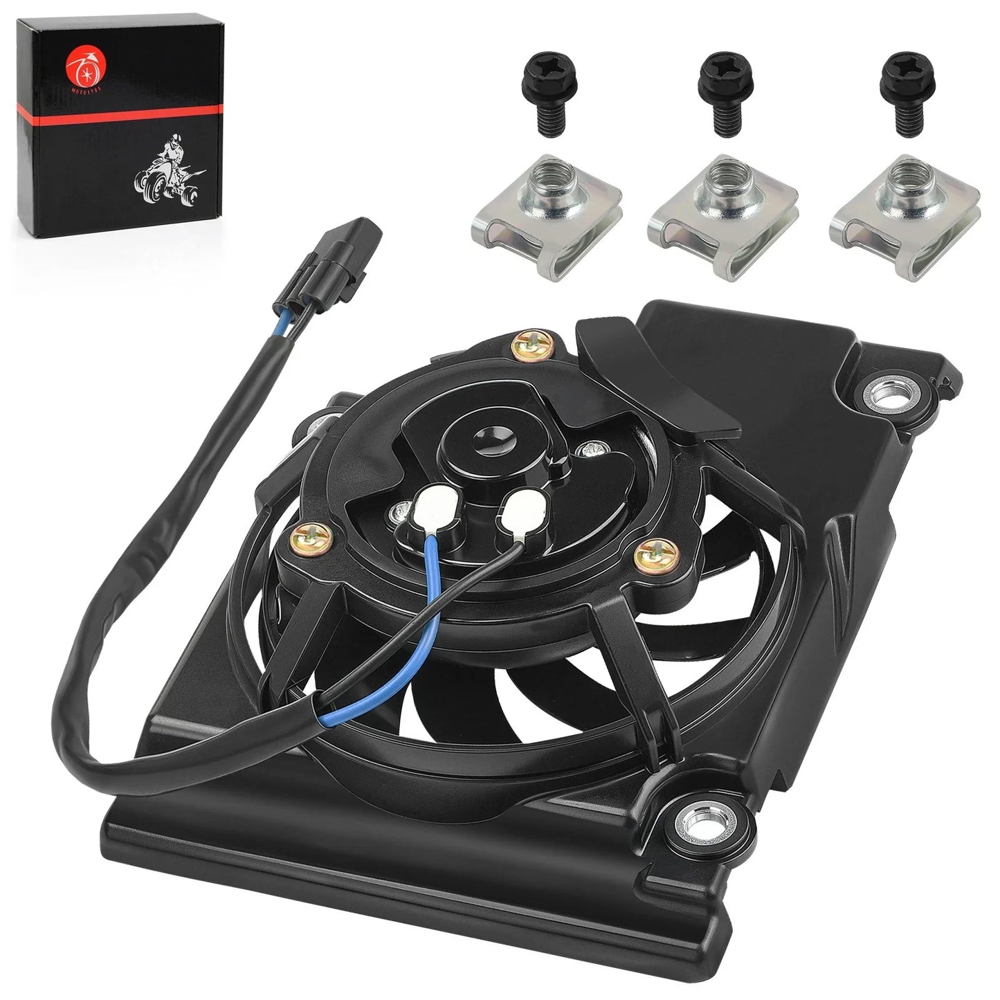 Radiator Fan Kit for Yamaha YZ250FX WR250F and YZ450FX WR450F (2019–2024)