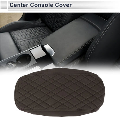 Center Console Cover Deep Brown 1 Pc for BMW X3 (2014 - 2018)