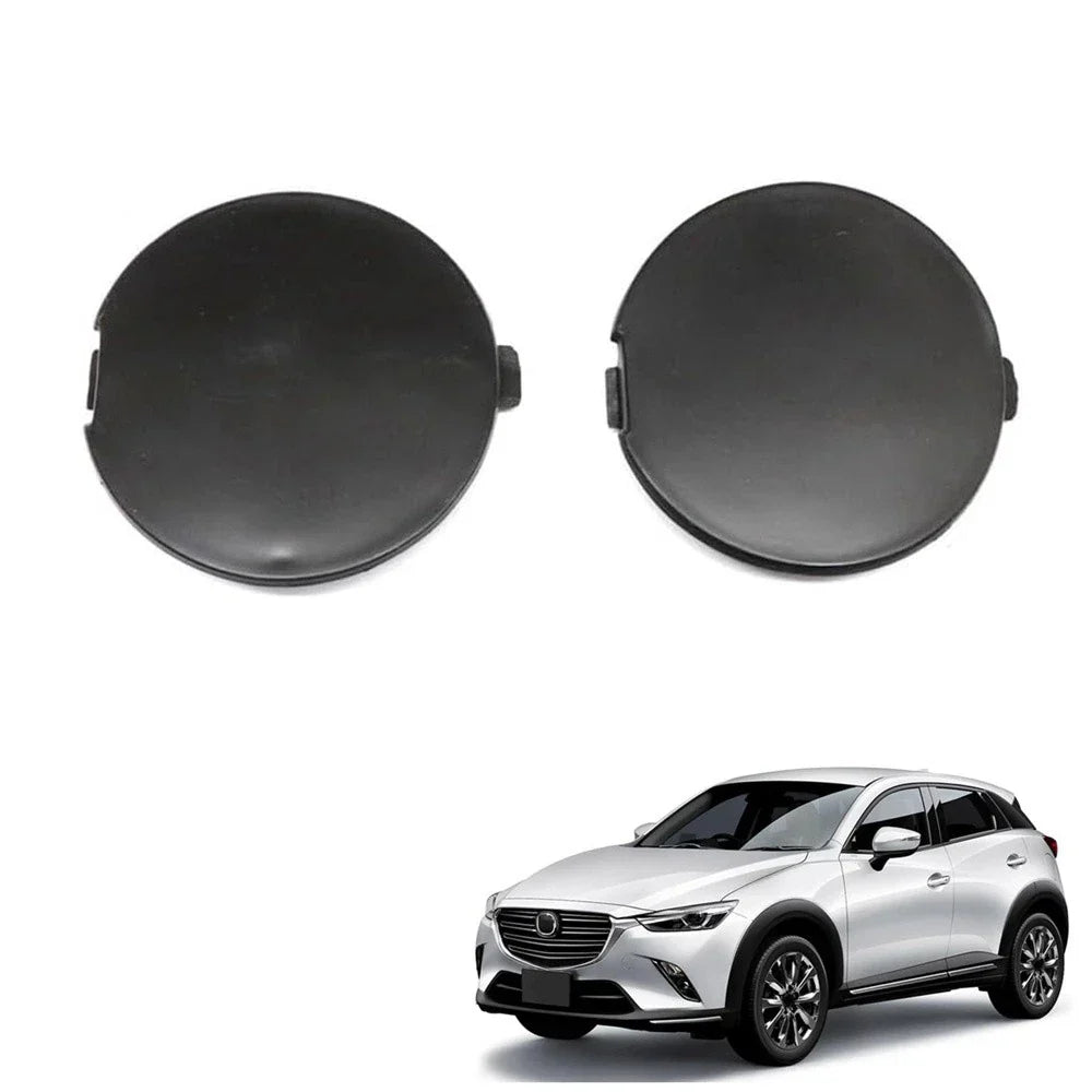 Front Bumper Tow Hook Eye Hole Cover for 14-23 Mazda CX-3 (2014-2023)