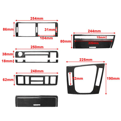 Carbon Fiber Console Cover Trim for BMW 3 Series E46 (1998-2005)
