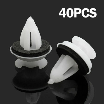 40x Door Panel Clips W/Seal Ring for E30 E34 E36 E38 E46 M3 M5 Z3