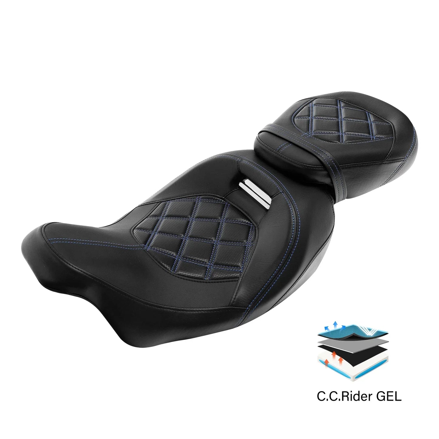 Gel Seat for Harley CVO Road Street Glide (2009 - 2023)
