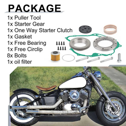 Starter Clutch Kit for Yamaha XVS1100 Silverado (2002–2009)