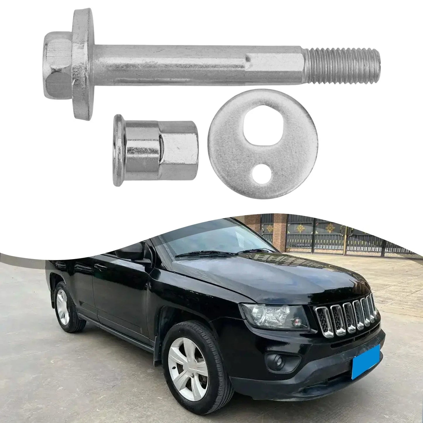 OE Style Rear Suspension Toe Link Mounting Bolt for JEEP COMPASS (2007–2018)