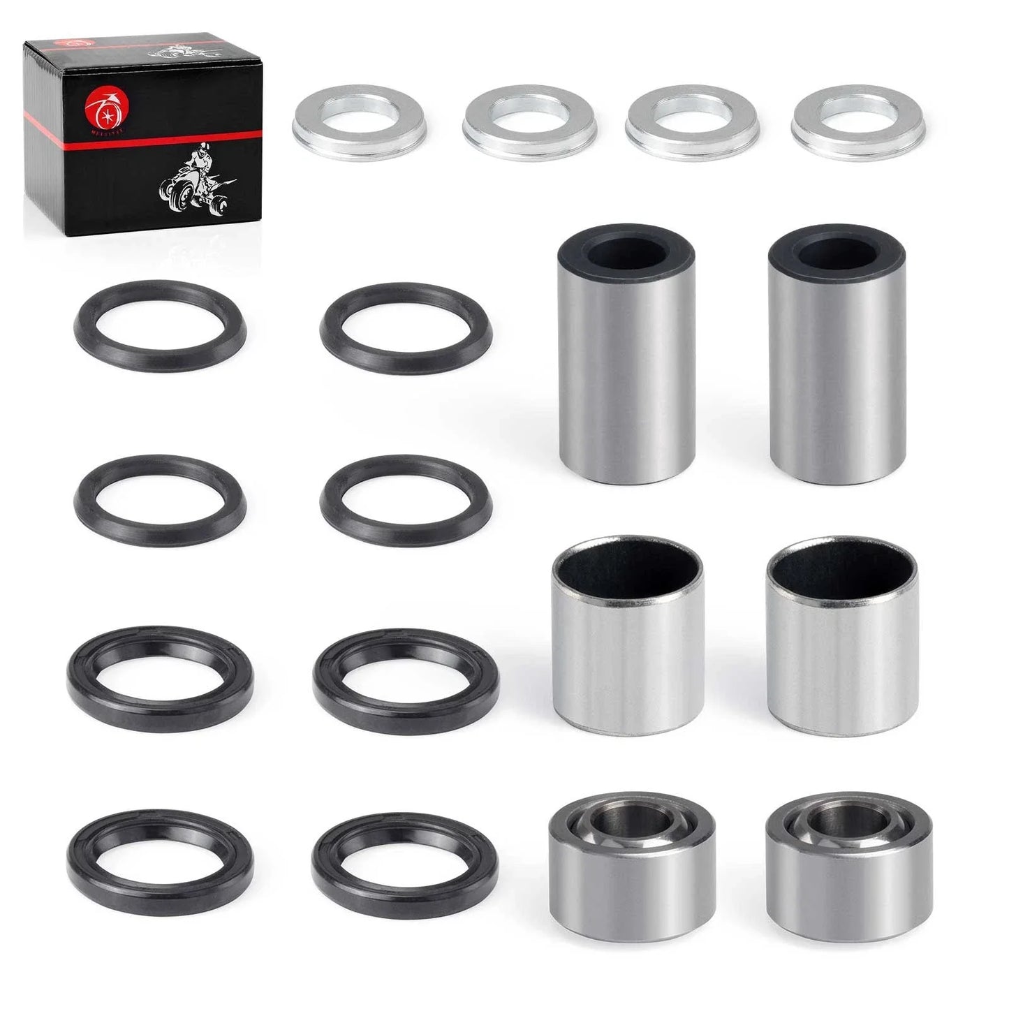 2 x Front Shock Bushing for Honda Sportrax TRX400EX (1999–2004)