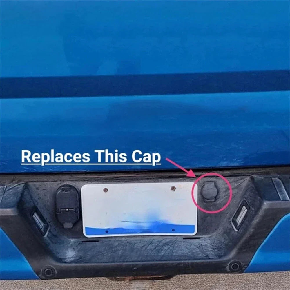 Rear Bumper Spare Wheel Lock Cover for Ford F-150 (2004-2014)