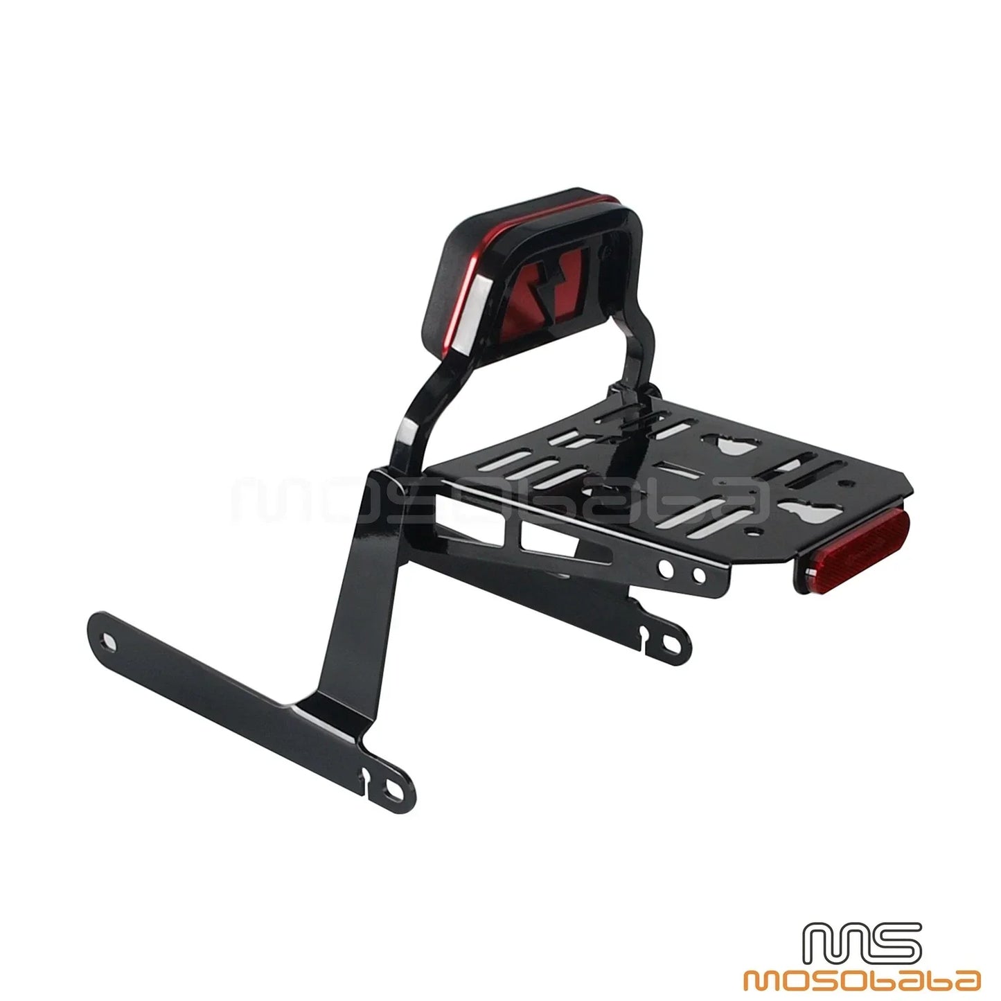 Low Profile Sports Sissy Bar for Dyna Wide Glide FXDWG 2006-2009, 2015-2017