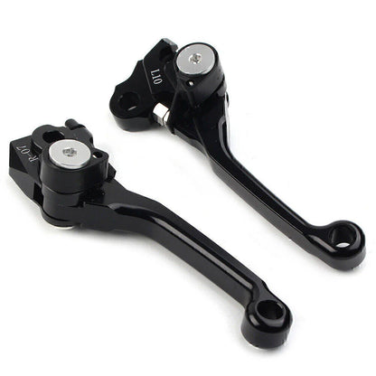 CNC Brake Clutch Levers  Pivot for Honda CRF250R CRF450R (2007-2020) Black