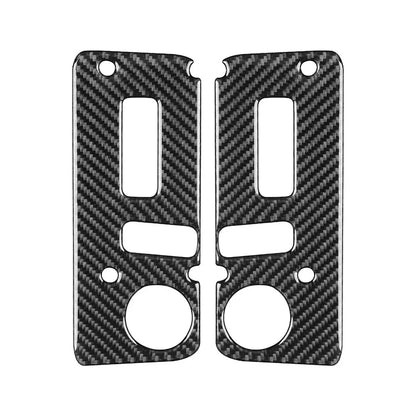 Carbon Fiber Seat Control Adjustment Button Covers for Hummer H2 (2003-2007)