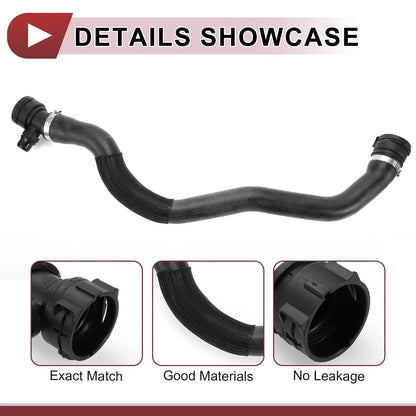 Radiator Coolant Hose 3.0L for BMW 740i xDrive (2017-2019) Rubber