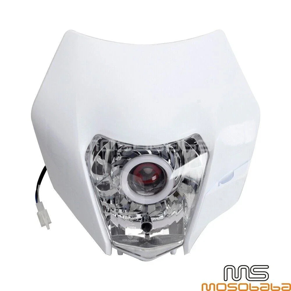 DRL LED Headlight HI/LO Beam for WR YZF KLX XR CRF DRM EXC FE TE XCW 250 350 450