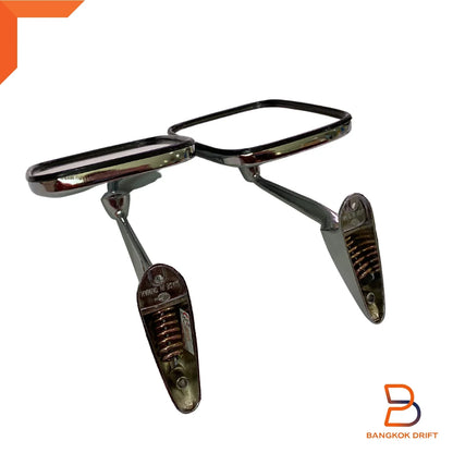 Chrome Fender Door Wing Mirrors for Ford F-100 F-Series Ranger (62-72)