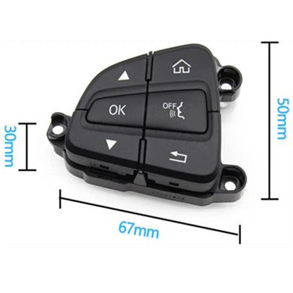 Black Steering Wheel Left Cruise Control Switch for Mercedes W205 C253 C300