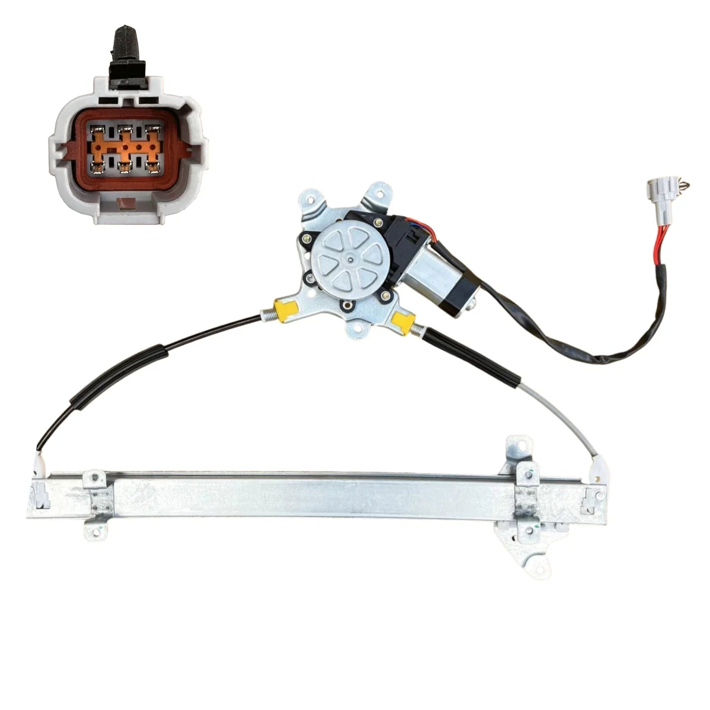 Front Right Window Regulator W/ Motor 6 Pin for Nissan X-Trail (2001–2007)