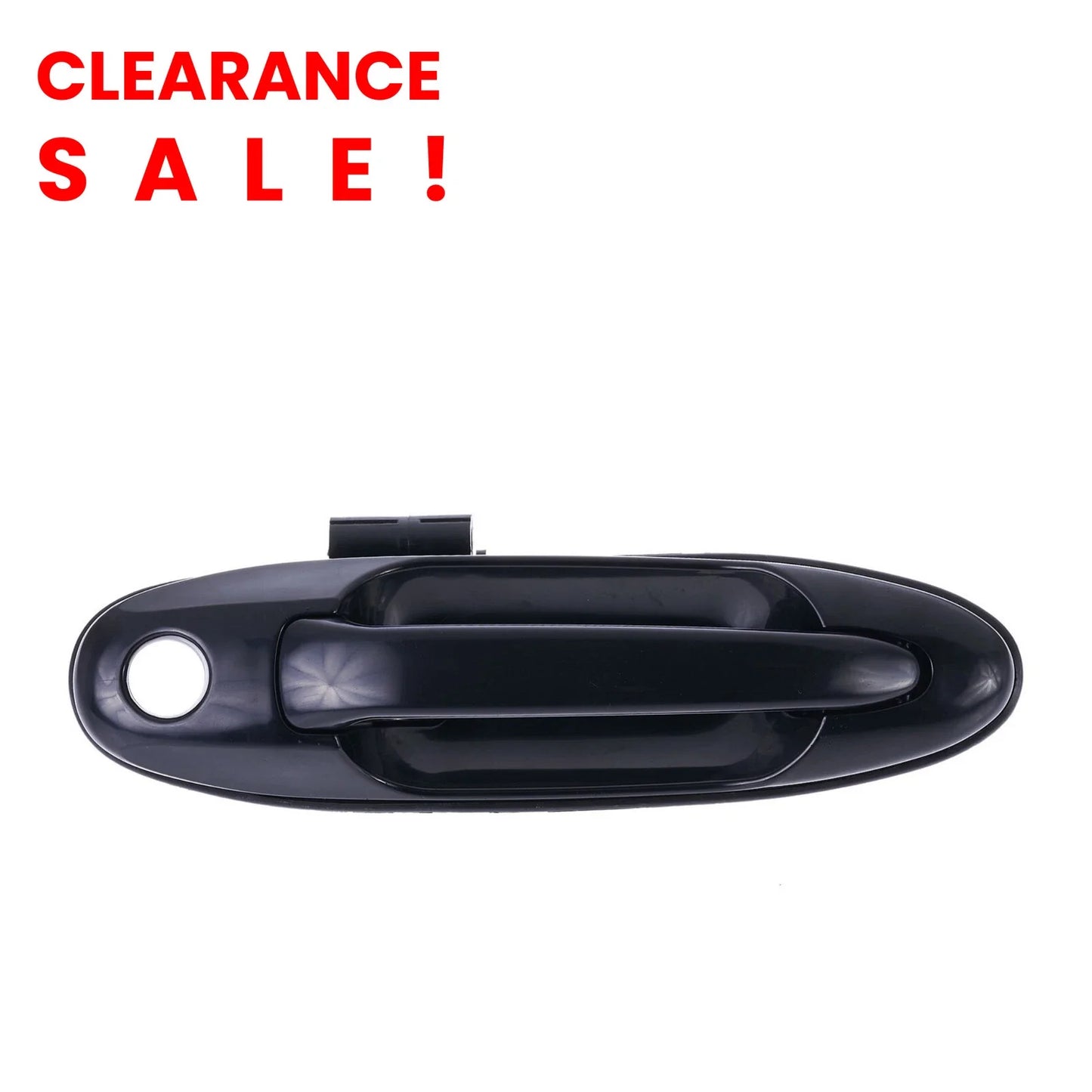 Front Right Outer Door Handle Black W/ Keyhole for Landcruiser J100 (1998–2007)