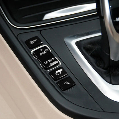 4Pcs Gear Shift Switch Button Covers for BMW 4 Series F32/F33/F36 (2014-2019)