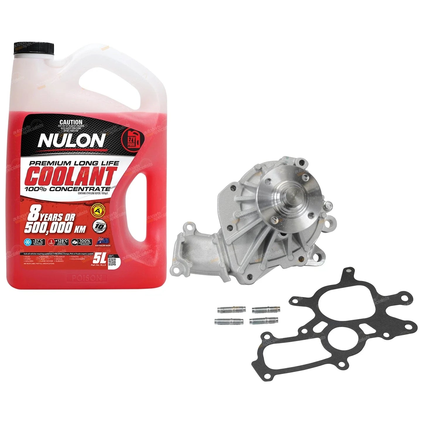 Water Pump + Coolant for Toyota Hiace (2004–2007)