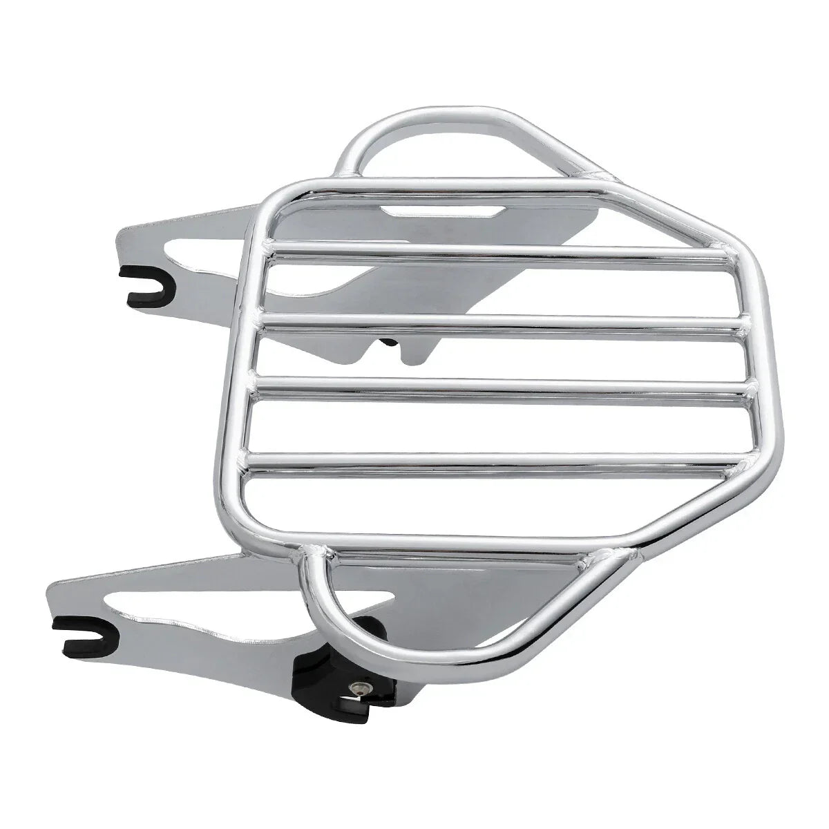Chrome Luggage Rack Docking Kit for Harley Touring Road King (2009-2013)