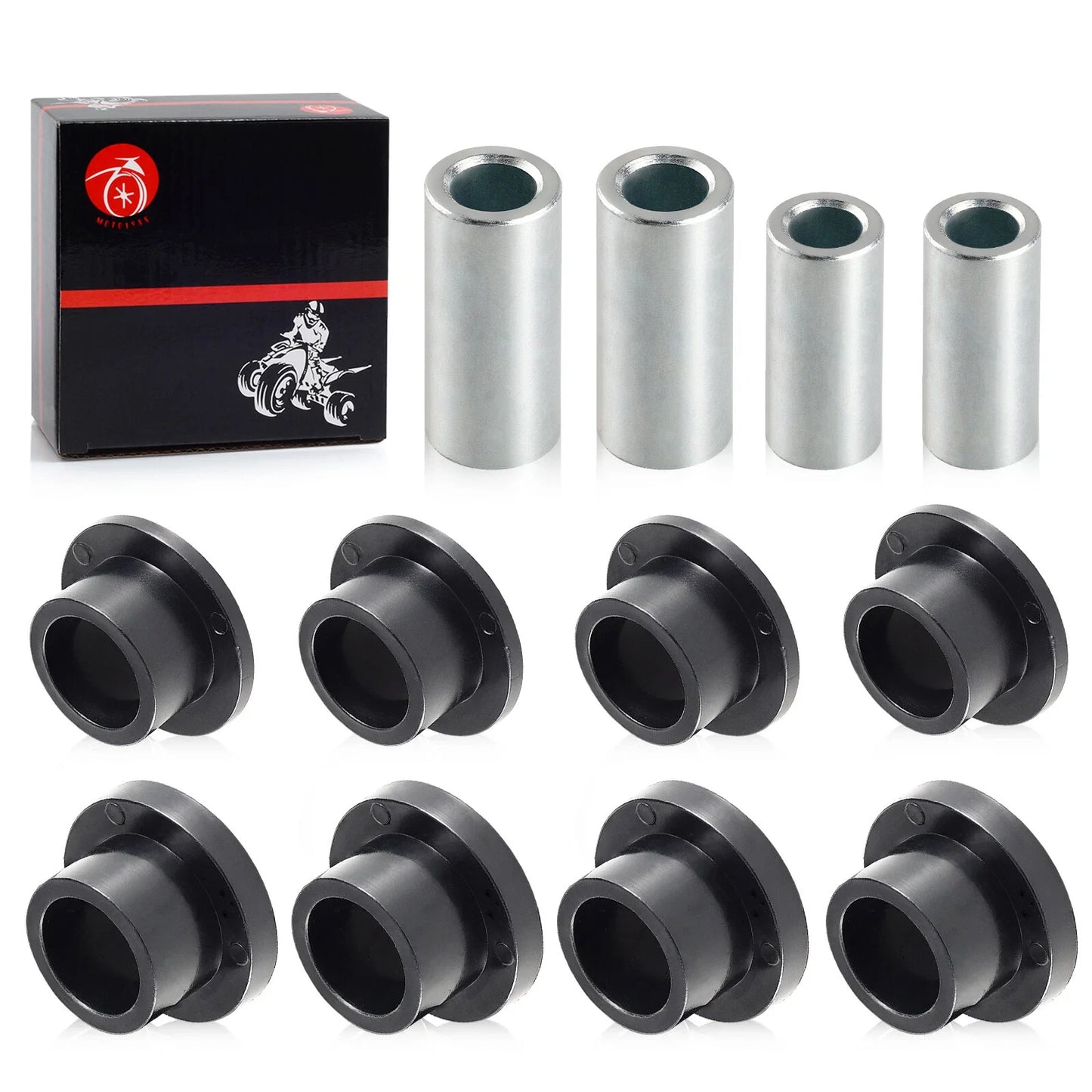 Front Rear Shock Bushings Sleeve Kit for Polaris Ranger (2001–2024)