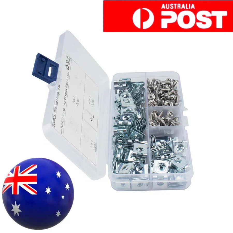 Universal Car Speed Fastener U Nut Self Tapping Screw Clip for Trim