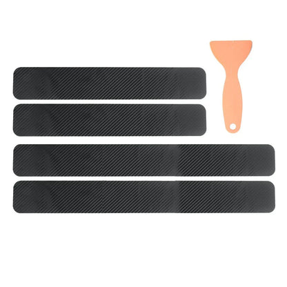 Door Sill Panel Protectors 4pcs Set Stickers for Car Fashion
