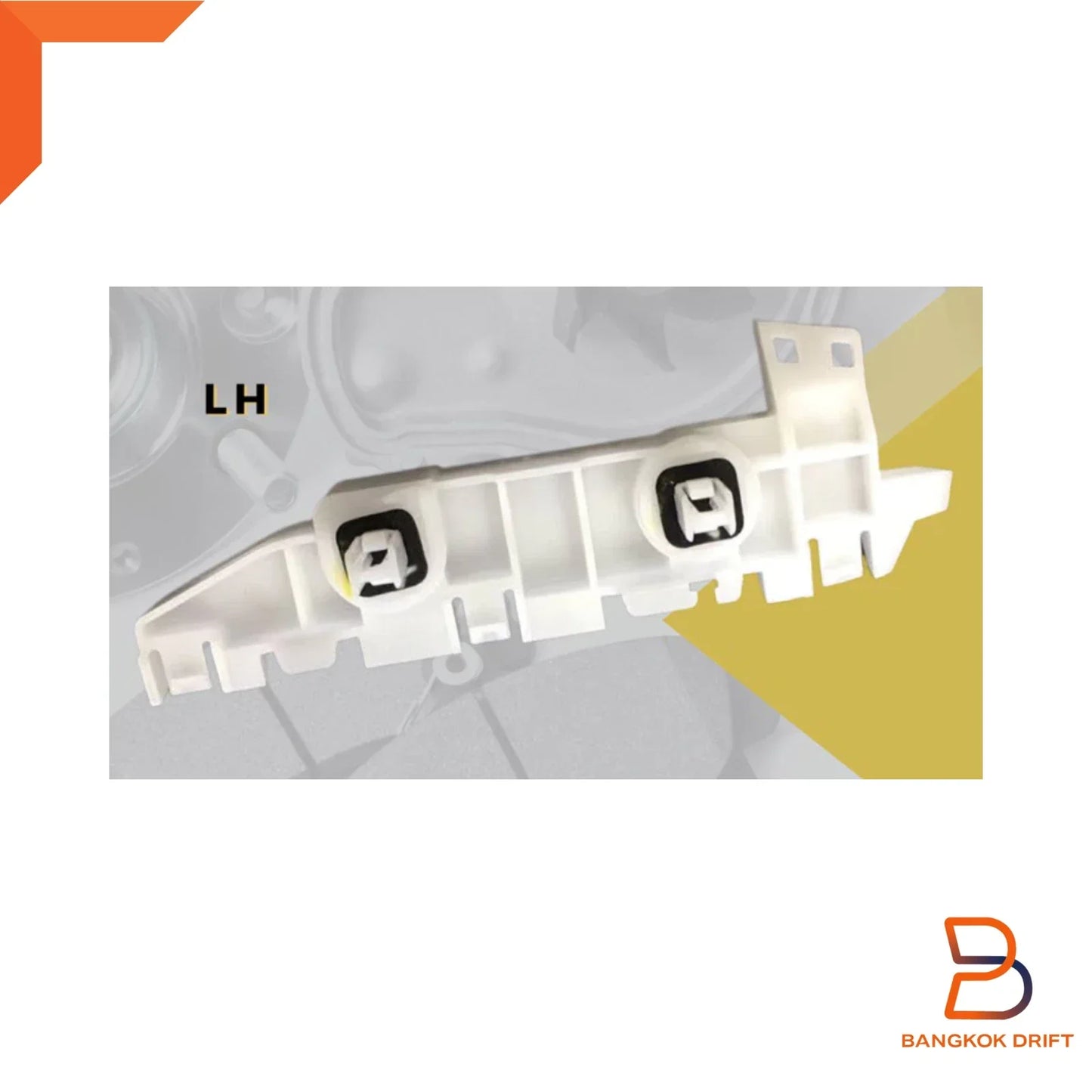 Rear Bumper Bracket Retainer for Mitsubishi Mirage Space Star (2013-2019)