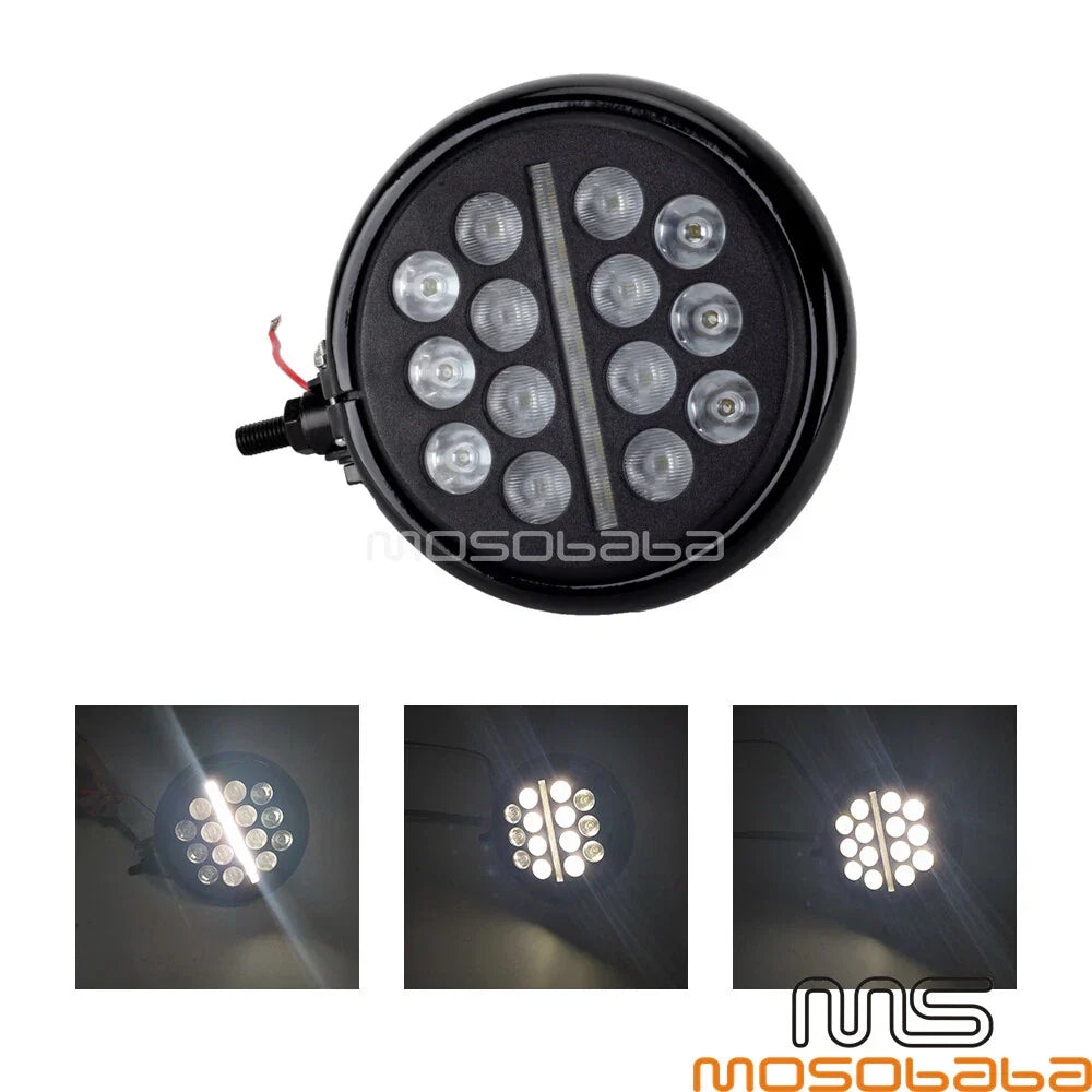 11" Smoke Windscreen & Hi/Low Headlight for Harley FXLRS (2021-2023)