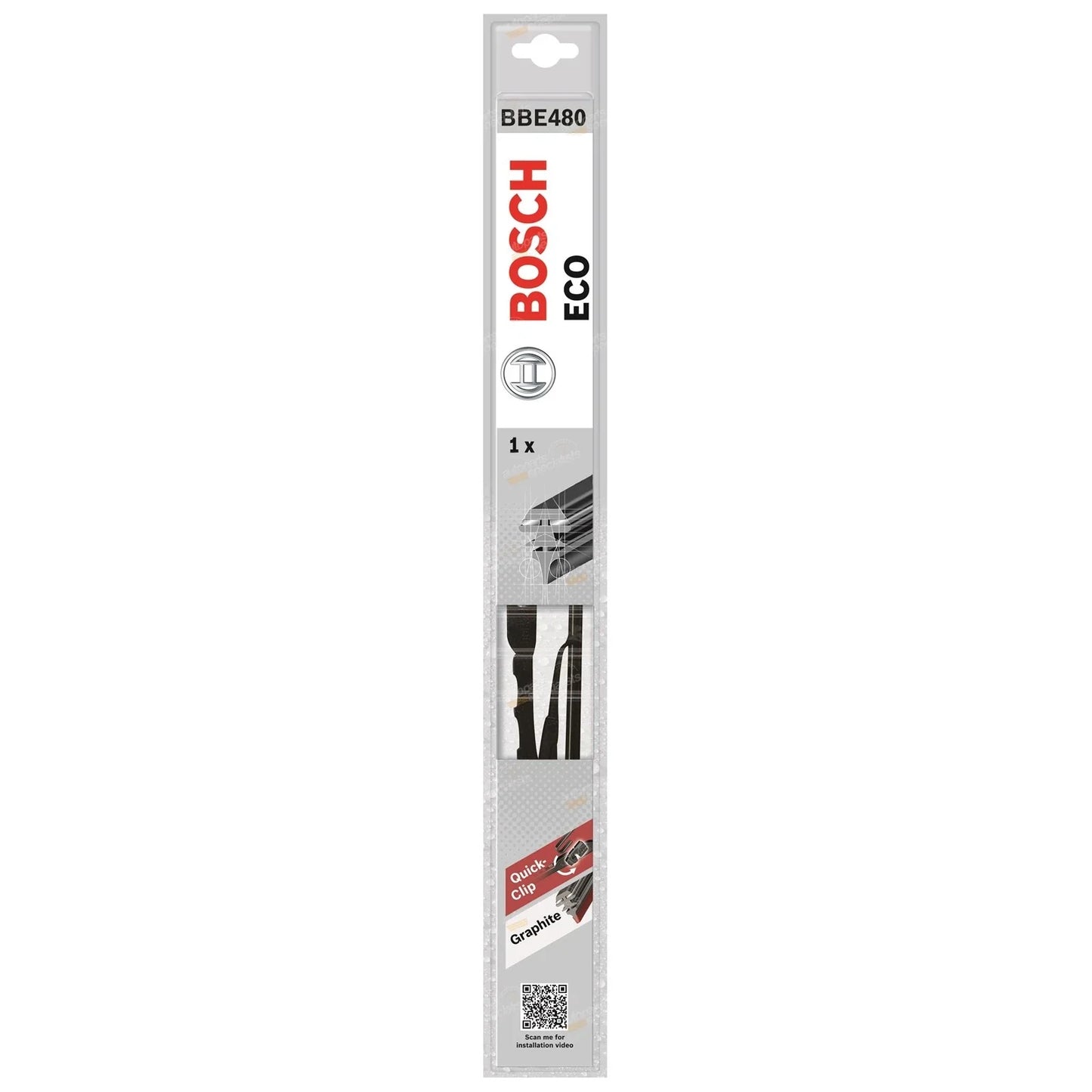 Front Pair Eco Wiper Blades for Ford Mondeo HA HB (1995-1996)